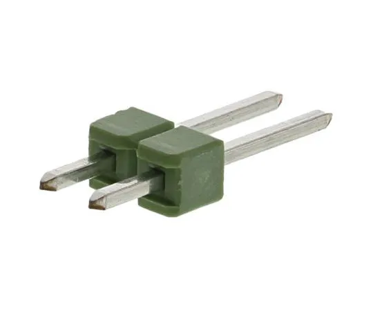 63-7668-16 TE Connectivity AMPMODU MOD II, 2 Way, 1 Row, Straight Pin Header 826926-2