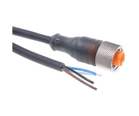 63-7557-61 Belden Straight M12 to Unterminated Cable assembly, 4 Core 5m Cable RKT 4-225/5M