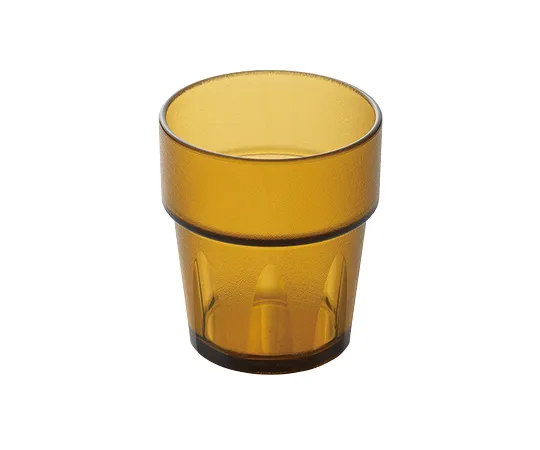 63-5608-49 Clear Tableware King Tumbler 260 mL (Amber) TR-804A