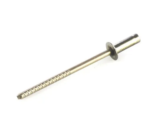 63-7602-27 Plain Stainless Steel Blind Rivet, 3.2mm diameter, 3.2 → 4.8 mm Thickness TD406GT