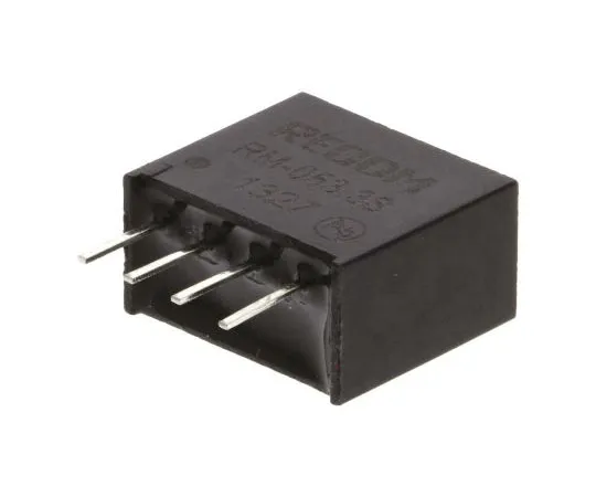 63-7672-97 Recom RM 0.25W Isolated DC-DC Converter Through Hole, Voltage in 4.5 → 5.5 V dc, Voltage out 3.3V dc RM-053.3S