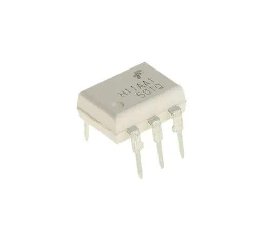 63-7669-99 ON Semiconductor, H11AA1M AC Input Transistor Output Optocoupler, Through Hole, 6-Pin PDIP H11AA1M