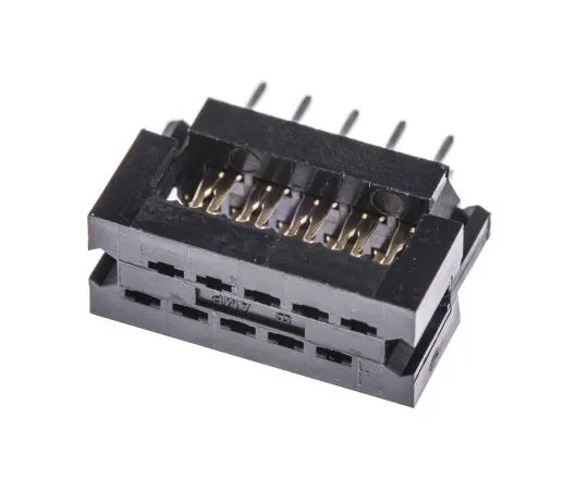 63-7678-59 TE Connectivity 10-Way IDC Connector Plug for Cable Mount, 2-Row 2-746610-1
