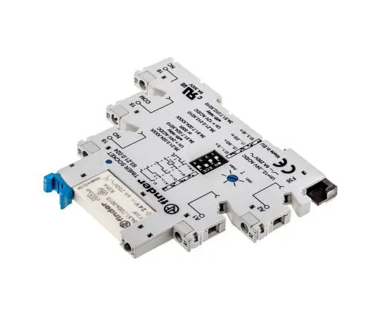 63-7660-14 Finder ON Delay, ON Pulse Multi Function Timer Relay, Screw, 0.1 s → 6 h, SPDT, 24 V ac/dc 38.21.0.024.0060