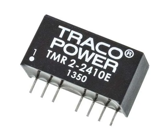 63-7724-54 TRACOPOWER TMR 2E 2W Isolated DC-DC Converter Through Hole, Voltage in 18 → 36 V dc, Voltage out 3.3V dc TMR 2-2410E