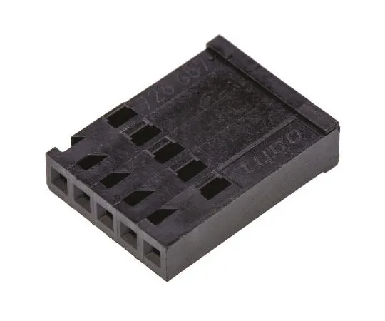 63-7598-36 TE Connectivity AMPMODU Female Connector Housing, 2.54mm Pitch, 5 Way, 1 Row 926657-5