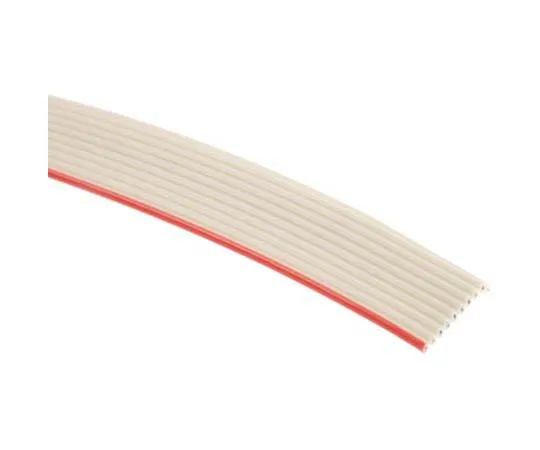 63-7703-95 Harting 10 Way Unscreened Flat Ribbon Cable, 12.36 mm Width, 30m 9180107001