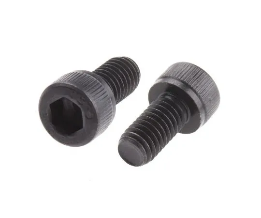 63-7564-50 RS Pro M6 x 12mm Hex Socket Cap Screw Black, Self-Colour Steel 468-0060