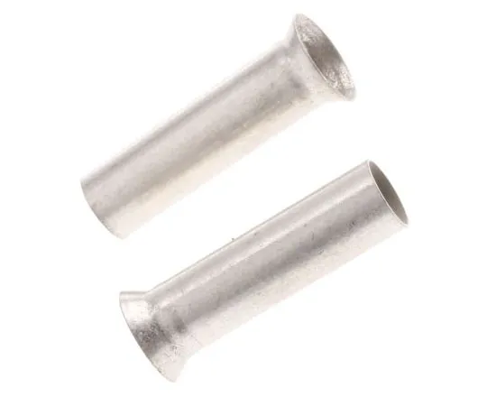 63-7630-59 Schneider Electric DZ5CE Series Crimp Bootlace Ferrule, 18mm Pin Length, 4.5mm Pin Diameter, 10mm² Wire Size DZ5CE100