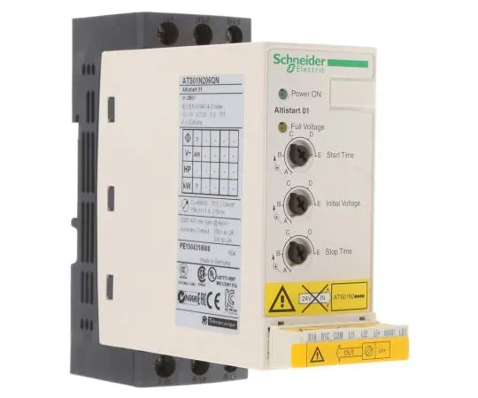 63-7571-42 Schneider Electric 6 A Soft Starter ATS01 Series, IP20, 2.2 kW, 380 → 415 V ATS01N206QN
