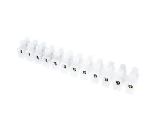 63-7561-72 RS Non-F***d Terminal Block, 12 Way/Pole, Screw Down Terminals, 10 mm², Nylon, 400 V 464-9700