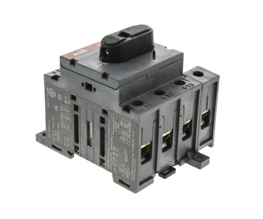 63-7692-04 ABB 22 kW 4 Non F***d Isolator Switch, 750 V ac, IP20 OT63F4N2  1SCA105365R1001