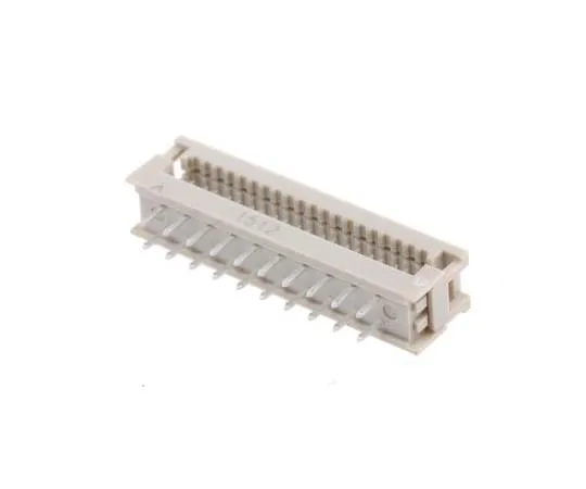 63-7703-15 Harting 20-Way IDC Connector Plug for  Through Hole Mount, 2-Row 9181209622