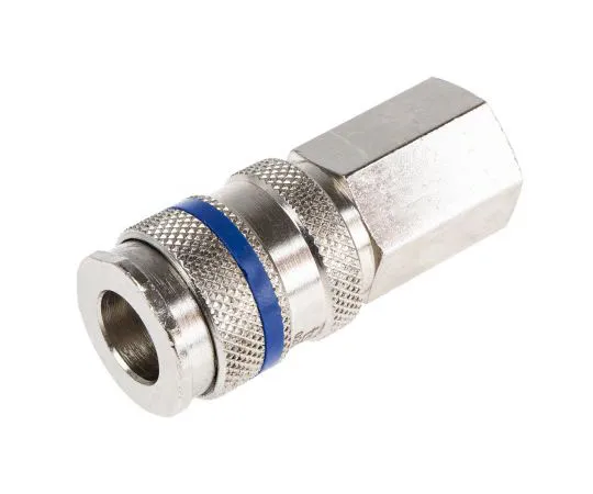 63-7662-79 RS PRO Pneumatic Quick Connect Coupling Steel 1/4 in Threaded 667-1917