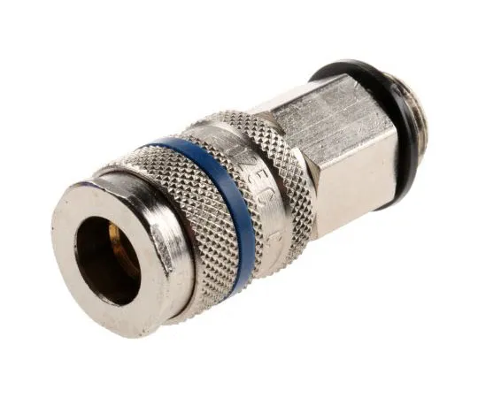63-7662-84 RS PRO Pneumatic Quick Connect Coupling Brass, Steel 3/8 in Threaded 667-1936
