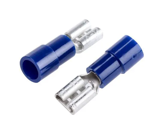 63-7636-70 RS PRO Blue Insulated Crimp Receptacle, 4.75 x 0.8mm, 1.5mm² to 2.5mm², 16AWG to 14AWG 613-9889
