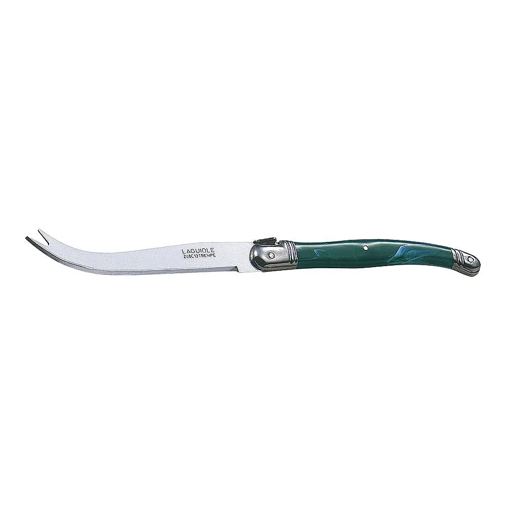 63-5707-23 Laguiol Cheese Knife Green OLG0601