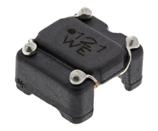 63-7593-23 Wurth WE-SL5 Series Wire-wound SMD Inductor with a Ferrite Core, 120 μH ±40% Sectional Winding 2.5A Idc 744272121