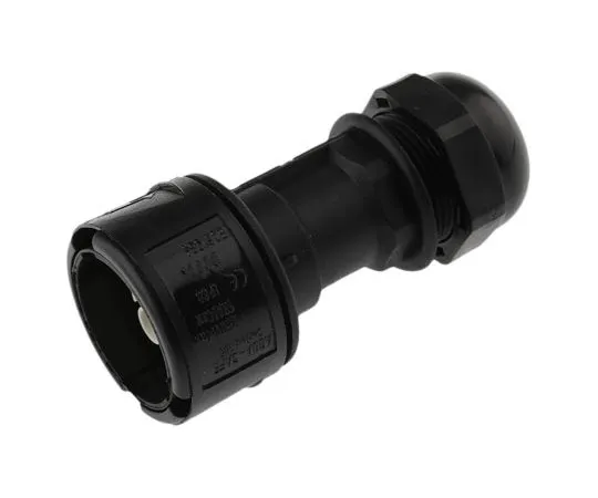 63-7571-79 Elkay Electrical 3 Pole IP68 Rating Cable Mount Male Mains Inline Connector Rated At 16A 478-7616
