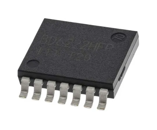 63-7707-15 ROHM BD6222HFP-TR,  Brushed Motor Driver IC, 18 V 2A 7-Pin, HRP BD6222HFP-TR