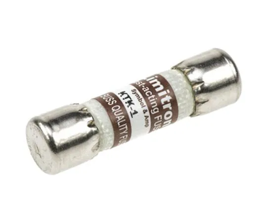 63-7558-83 Cooper Bussmann, 1A Melamine Cartridge F***, 10 x 38mm, Speed F KTK-1