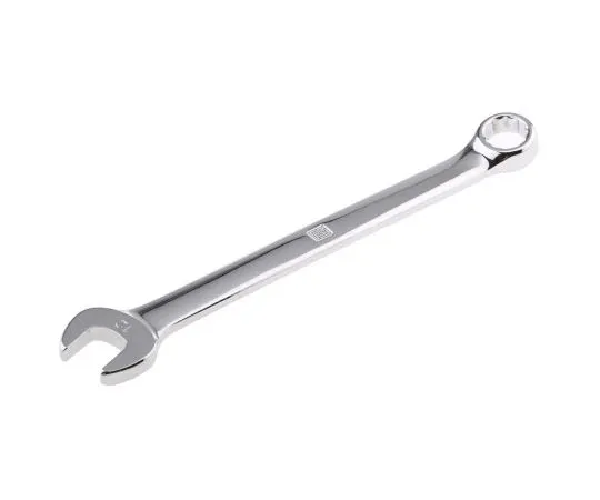 63-7587-81 RS PRO 12 mm Combination Spanner, Chrome Vanadium Steel 495-3469