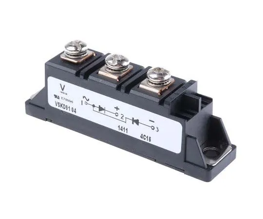 63-7710-34 Vishay 400V 100A, Dual Silicon Junction Diode, 3-Pin TO-240AA VS-VSKD91/04 VS-VSKD91/04