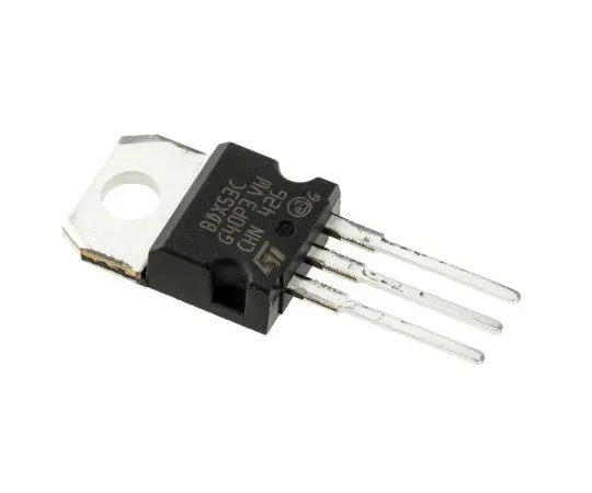 63-7579-71 STMicroelectronics BDX53C NPN Darlington Pair, 8 A 100 V HFE:750, 3-Pin TO-220 BDX53C