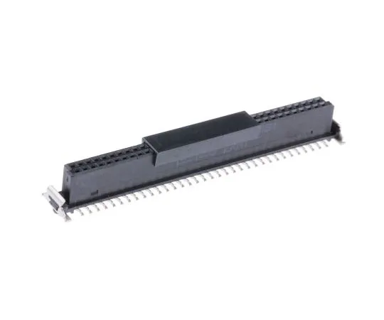 63-7612-49 ERNI SMC Series 1.27mm Pitch 68 Way 2 Row Straight PCB Socket, Surface Mount, Solder Termination 154808