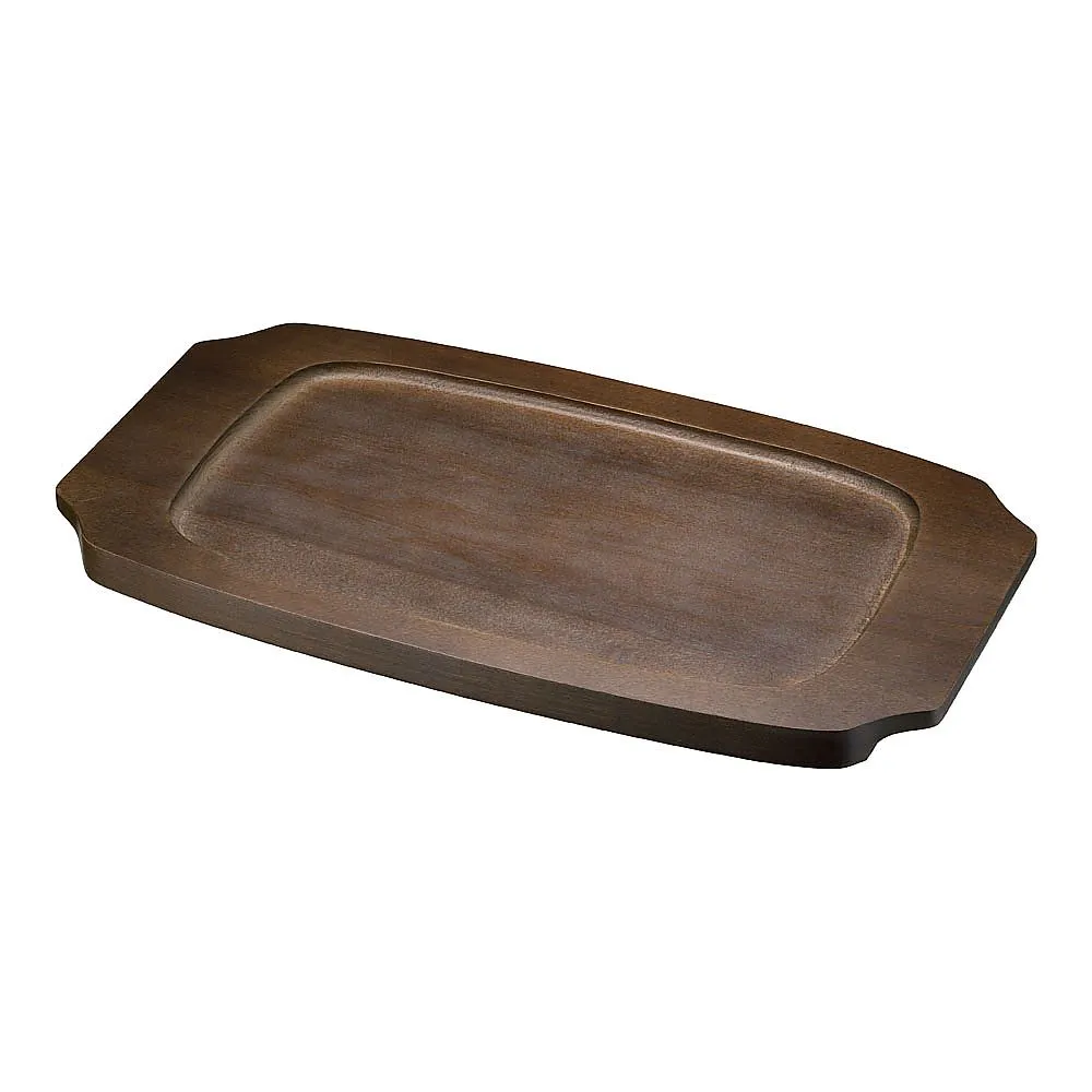 62-6822-20 Shenvald Square Gratin Dish Dedicated Wooden Base 1011-33