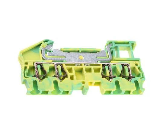 63-7650-97 Phoenix Contact, ST 2.5-QUATTRO-PE Series Earth Terminal Block 3031322