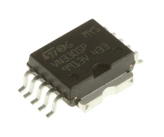 63-7745-16　STMicroelectronics VN330SP-E, Quad-Channel Intelligent Power Switch, High Side Solid State Relay, 0.7A, 45V 10-Pin,　VN330SP-E