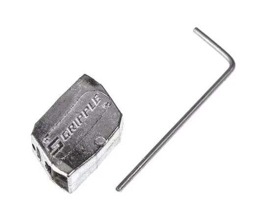 63-7583-56 0 to 10 kg Galvanised Steel Suspension System Wire Rope Loop Fixing Kit Includes Fastener, Pre-formed Loop HF01-2M