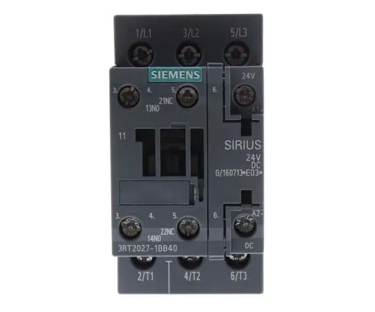 63-7721-79 Siemens 3 Pole Contactor, 32 A, 24 V dc Coil, SIRIUS Innovation, 3NO, 15 kW 3RT2027-1BB40