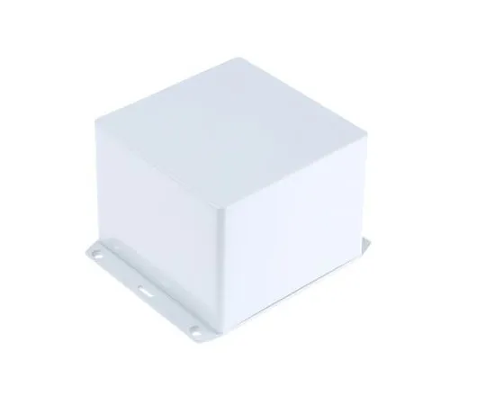 63-7585-96 Hammond 1591, ABS Enclosure, IP54, Flanged, 120 x 120 x 90mm 1591VFLGY