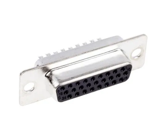 63-7674-68 ASSMANN WSW Panel Mount, 26 Pin D-sub Connector Socket, Shell Size A High Density A-HDF 26 LL/Z