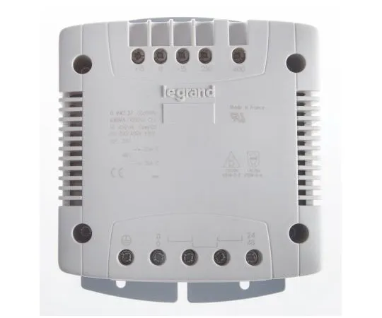 63-7616-88 Legrand 630VA Panel Mount Transformer, 230V ac, 400V ac Primary, 24V ac Secondary 0 442 37