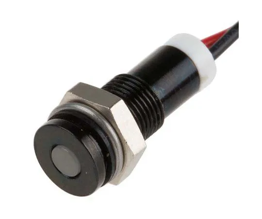63-7708-71 RS PRO White Indicator, 2 V dc, 6mm Mounting Hole Size, Lead Wires Termination, IP67 700-1851