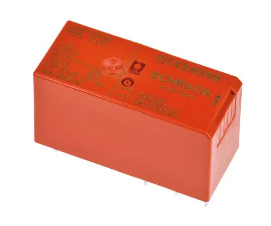 63-7679-49 TE ConnectivityRT2 DPDT Non-Latching Relay PCB Mount, 48V dc Coil, 8A RT424048