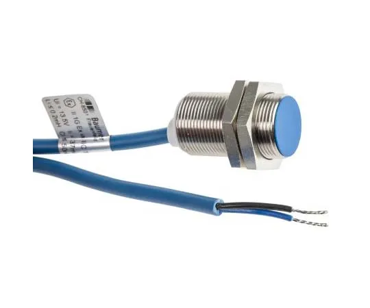 63-7716-25 Baumer Inductive Sensor 5 mm Detection, M18 x 1, NAMUR, 30mm Length, 10 → 30 V dc supply voltage IFRM 18X9503