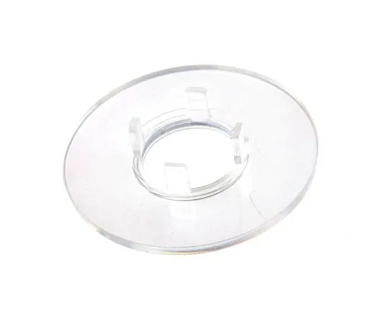 63-7564-86 RS Potentiometer Dial, Clear, 11.1mm Shaft, For Use With Collet Knob 468-0638