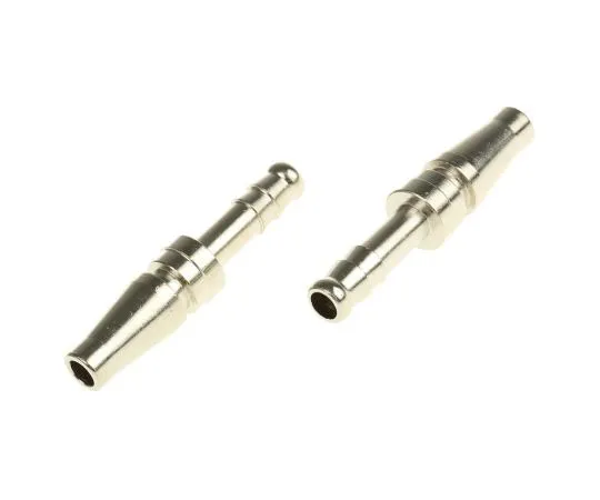 63-7662-21　RS PRO Pneumatic Quick Connect Coupling Brass 6mm Hose Barb　667-1706