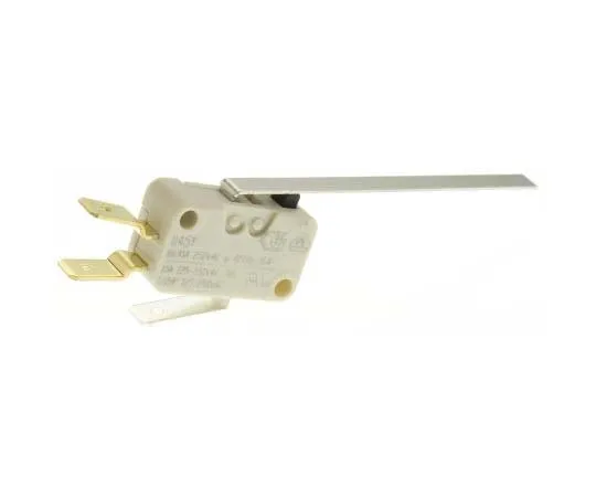 63-7723-74 SPDT-NO/NC Long Leaf Lever Microswitch, 16 A @ 250 V ac D453-V3LL
