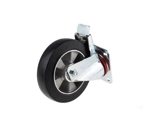 63-7642-76 RS PRO Braked Swivel Castor Wheel, 460kg Load Capacity, 200mm Wheel Diameter 621-9086