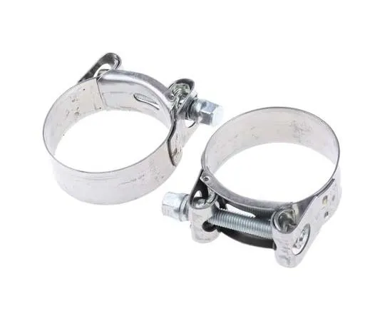 63-7712-49 MIKALOR Stainless Steel, Zinc-Plated Steel (Bolt) Bolt Drive, 20mm Band Width, 47mm - 51mm Inside Diameter M0301913-5