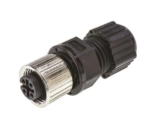 63-7667-63 TE Connectivity M12 Series M12 Cable Mount Connector, 4 contacts Socket 1838274-2