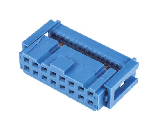 63-7676-68 TE Connectivity 16-Way IDC Connector Socket for Cable Mount, 2-Row 1658527-6