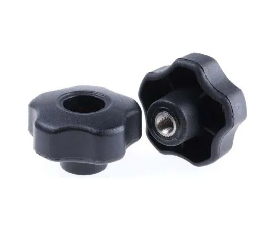 63-7715-21 RS PRO Black Thermoplastic Knob, M8 x 12 702-7686