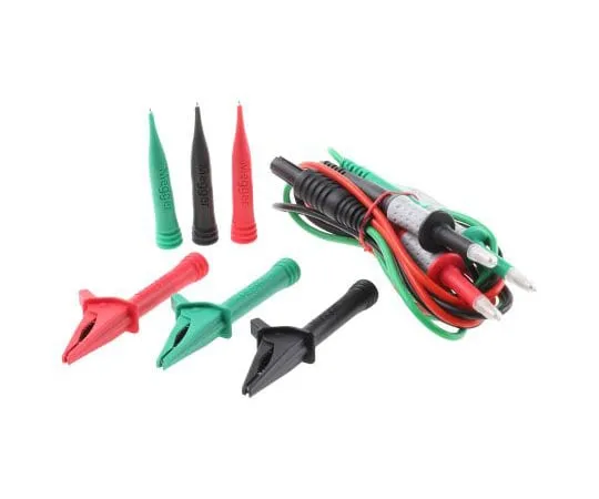 63-7572-59 MeggerMultimeter Test Lead 1001-883 Test Lead Kit, CAT IV 300 V 6231-592