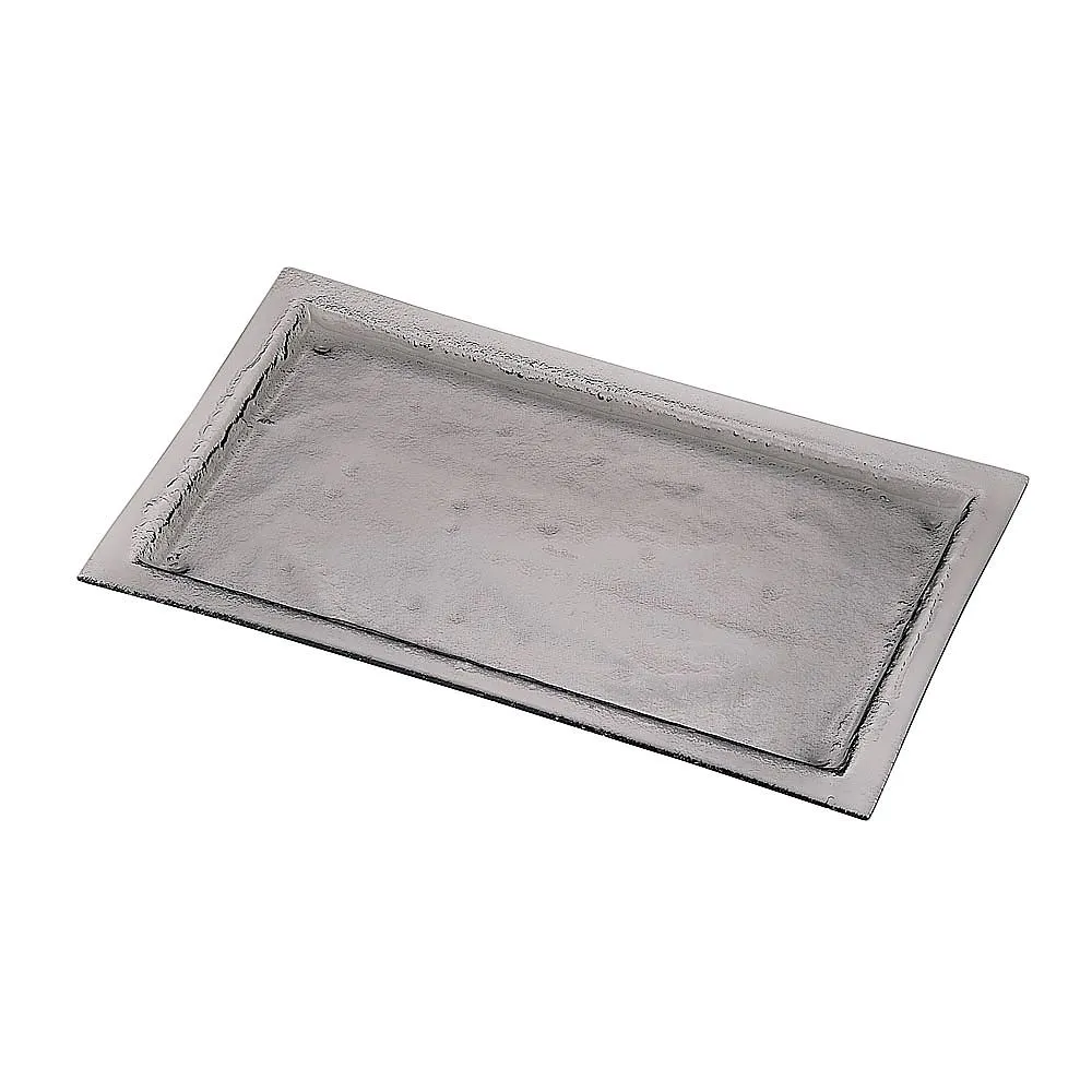 62-6835-72 Tiger Glass Rectangular Plate 061-192-11 Gray